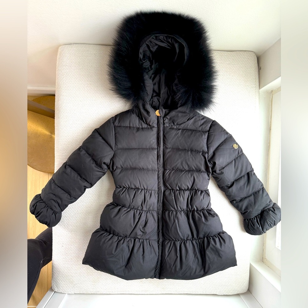 Miss Bluemarine Down Snow Jacket, Bib, Snow Outfit